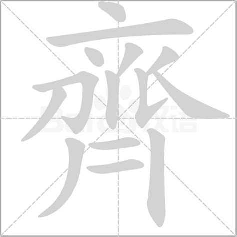 齊名字意思|名字有齊字？運勢大不同